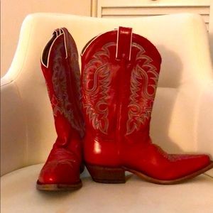Red Nocona boots